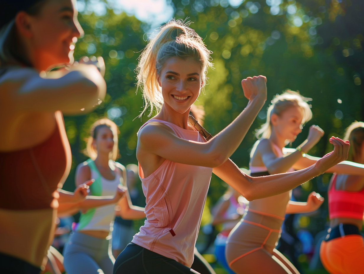 Люди ведуть активний спосіб життя в різних ситуаціях